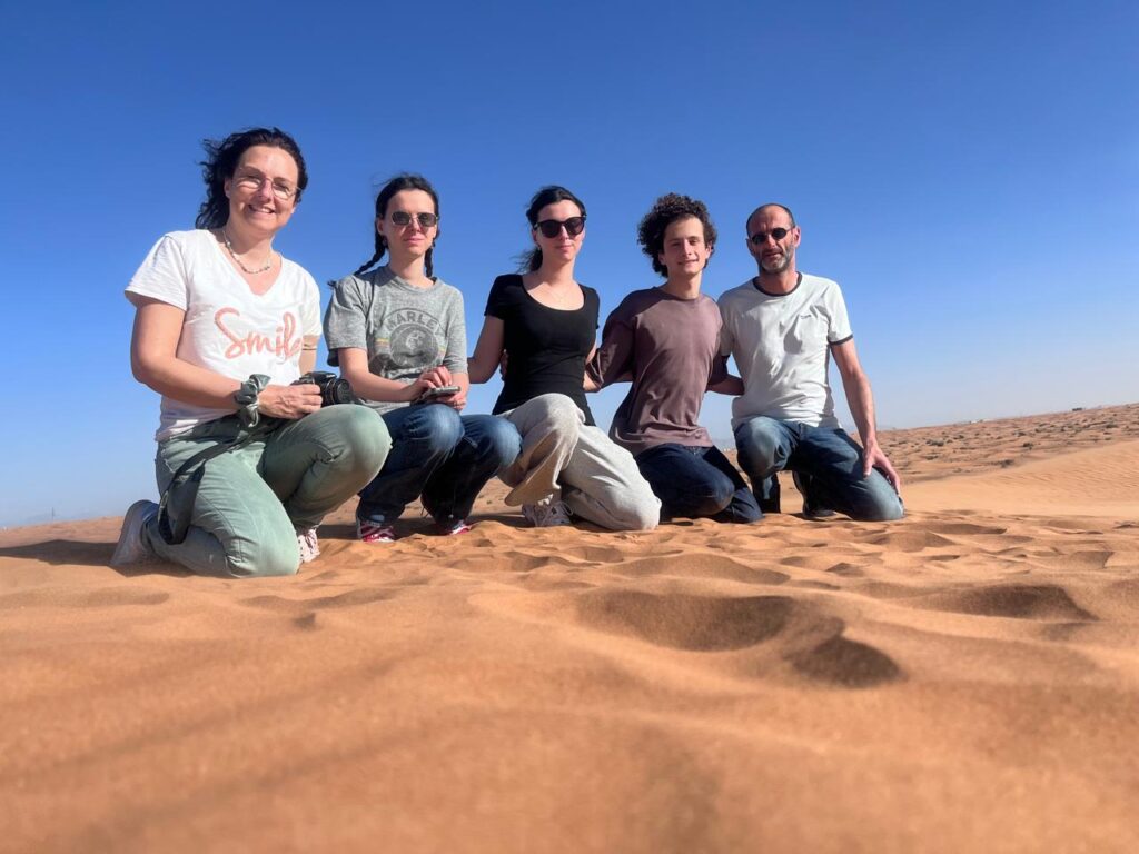 evening desert safari dubai