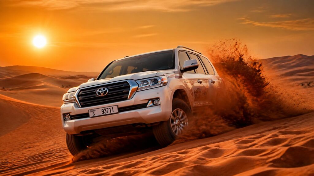 evening desert safari dubai
