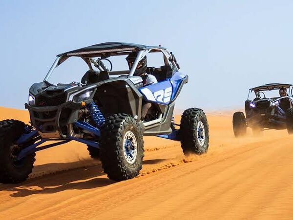 Morning dune buggy Dubai